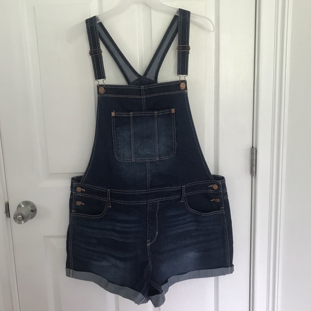 NoBo Jean Shorts Overalls